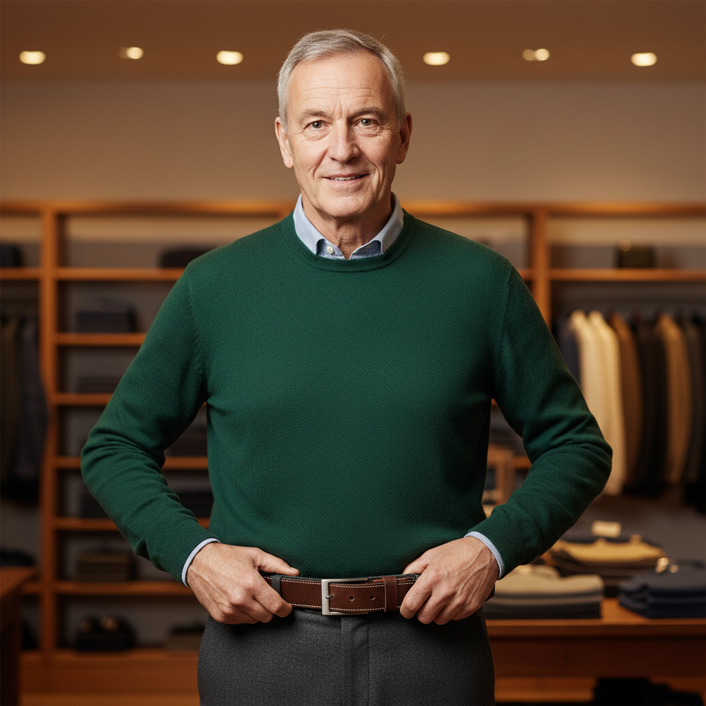 Cinturón de cuero Aris