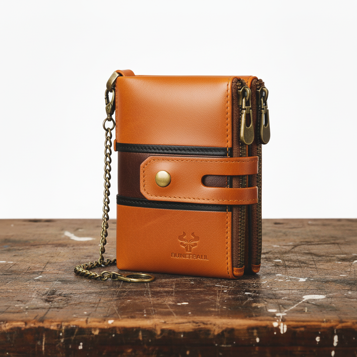 Roque Cartera de Cuero