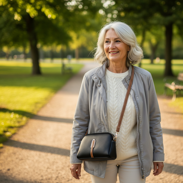 Bolso de cuero para el hombro Mila