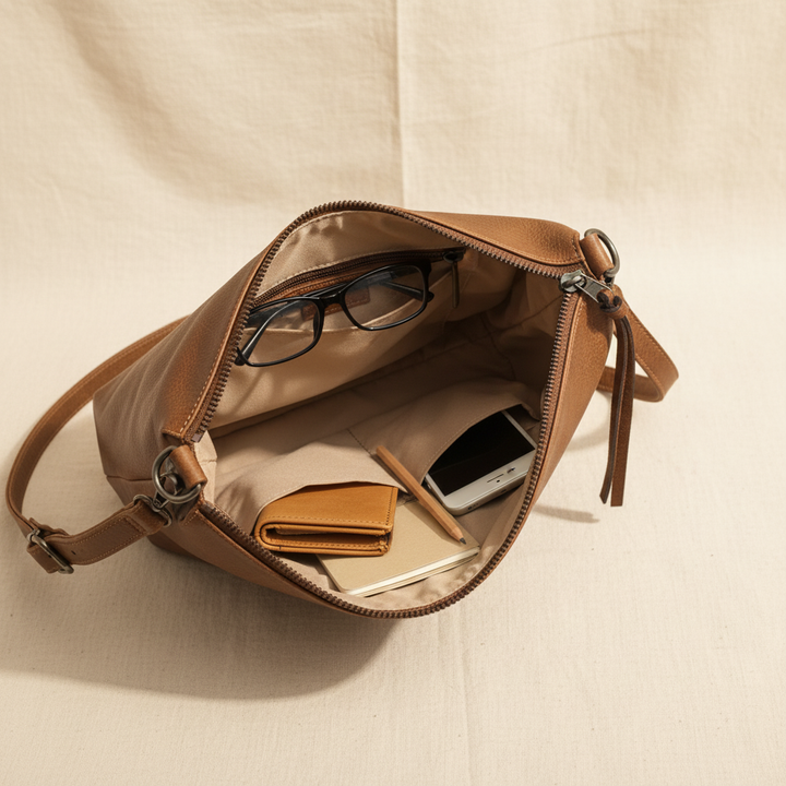 Bolso Lena Retro con Bolsillo Lateral