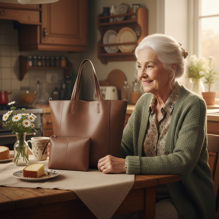 Elsa Bolso de hombro retro