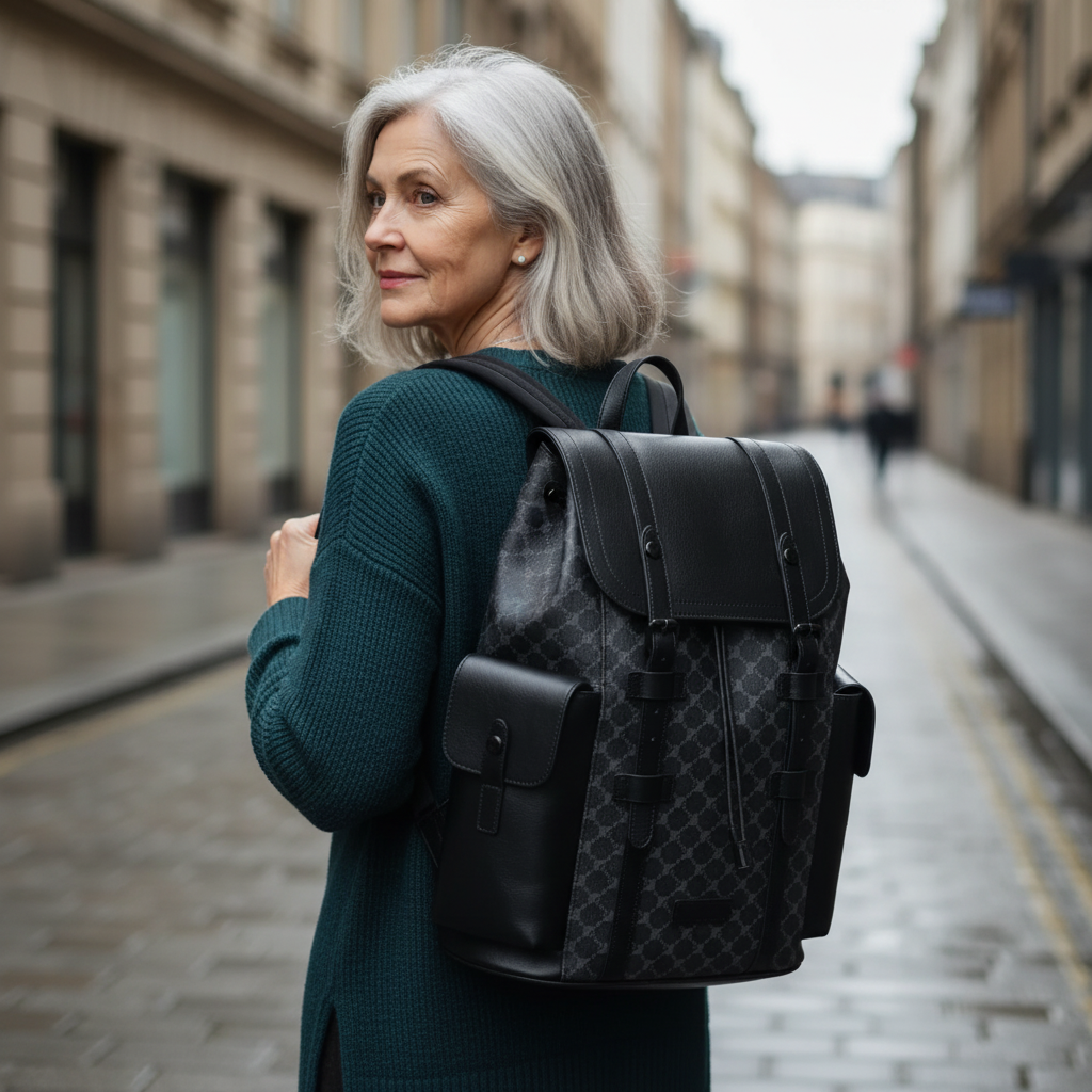 Mochila de cuero Otto