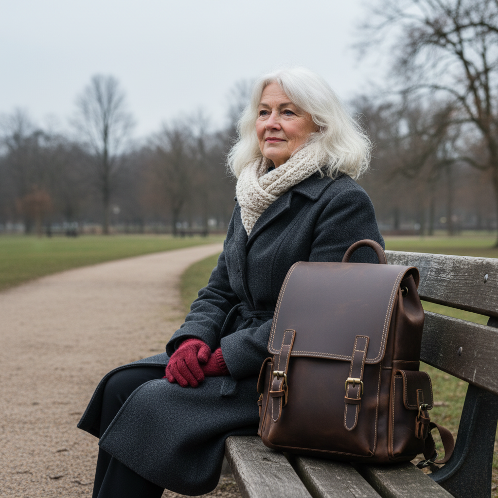 Mochila de cuero Marcus