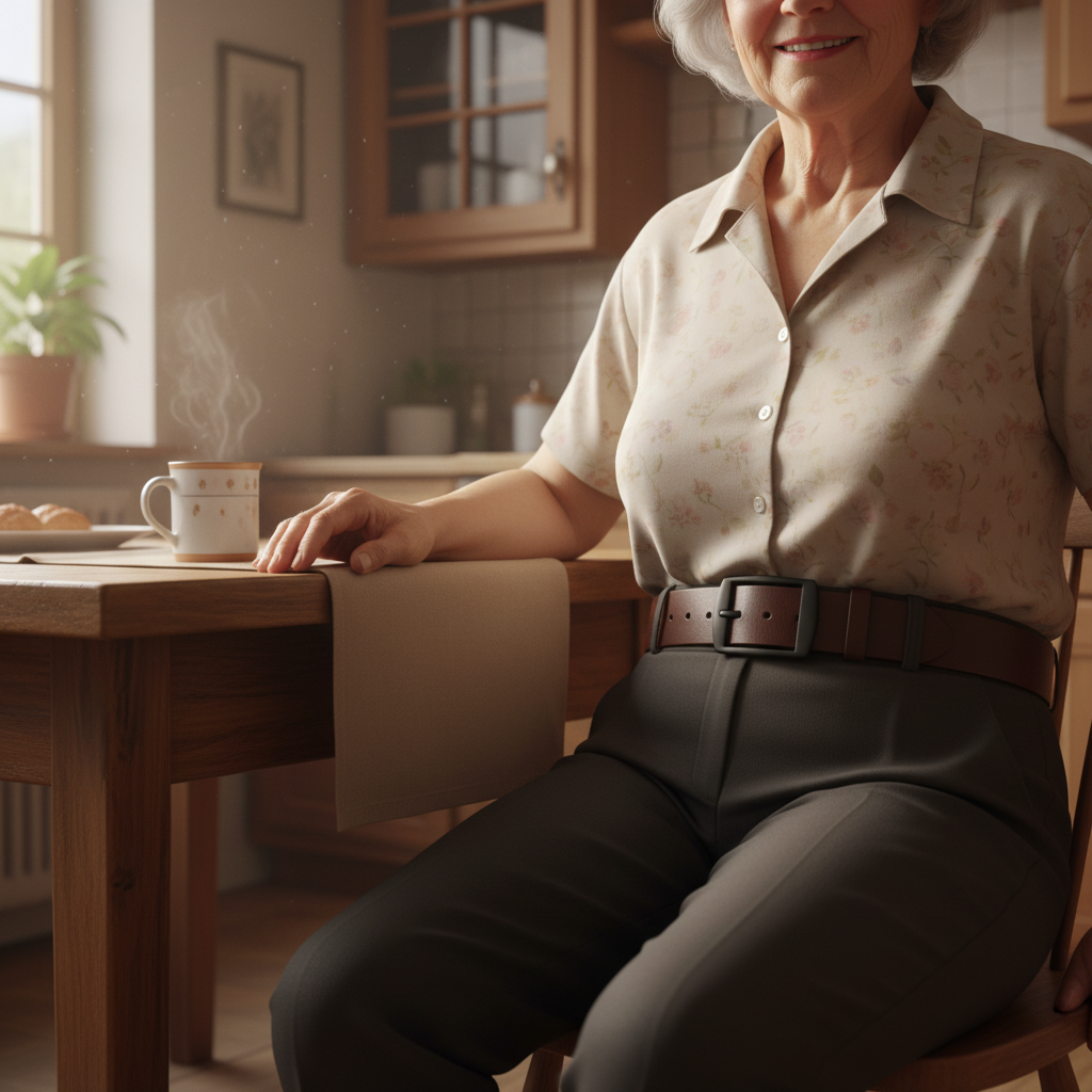 Cinturón de cuero de Milán