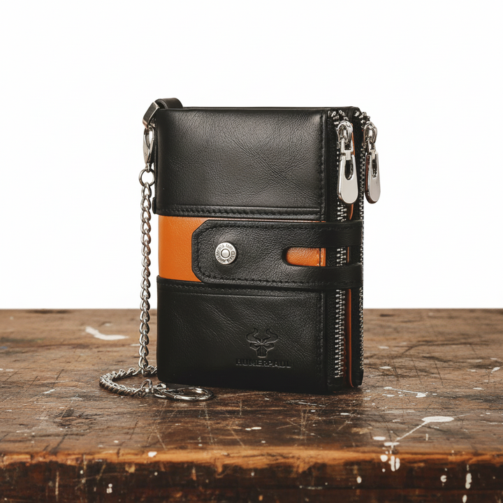 Roque Cartera de Cuero