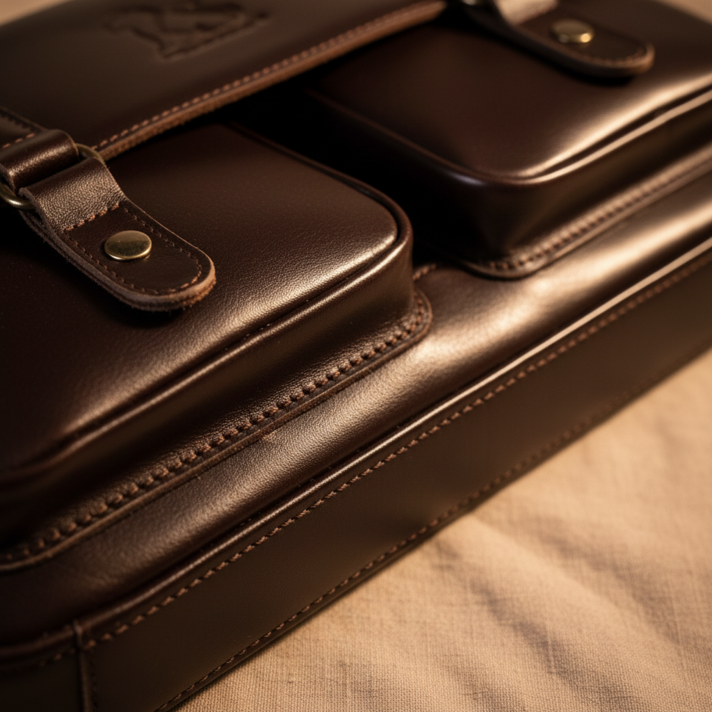 Maletín de cuero Sterling
