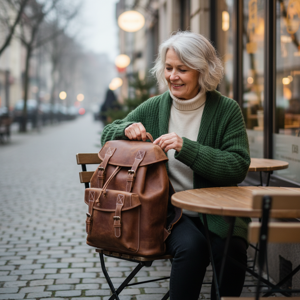 Mochila vintage de Robert