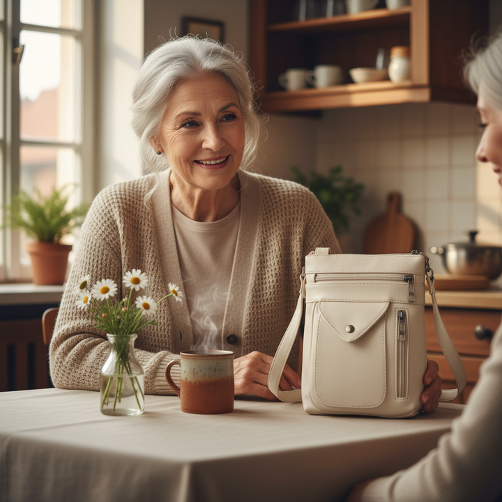 Bolso de hombro vintage Clara