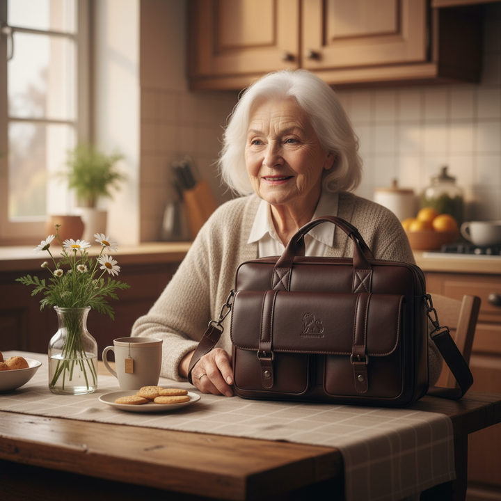 Maletín de cuero Sterling