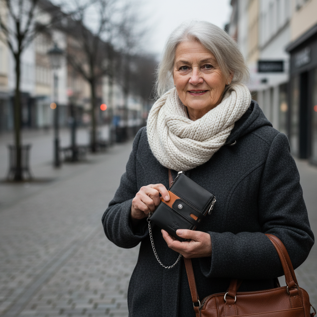 Roque Cartera de Cuero