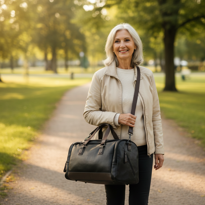 Oskar Bolso de cuero para viaje