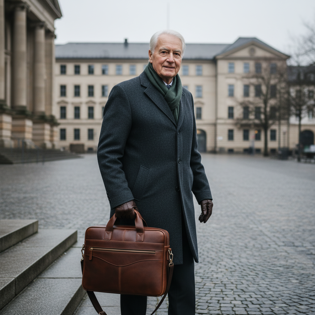 Maletín de cuero Anthony