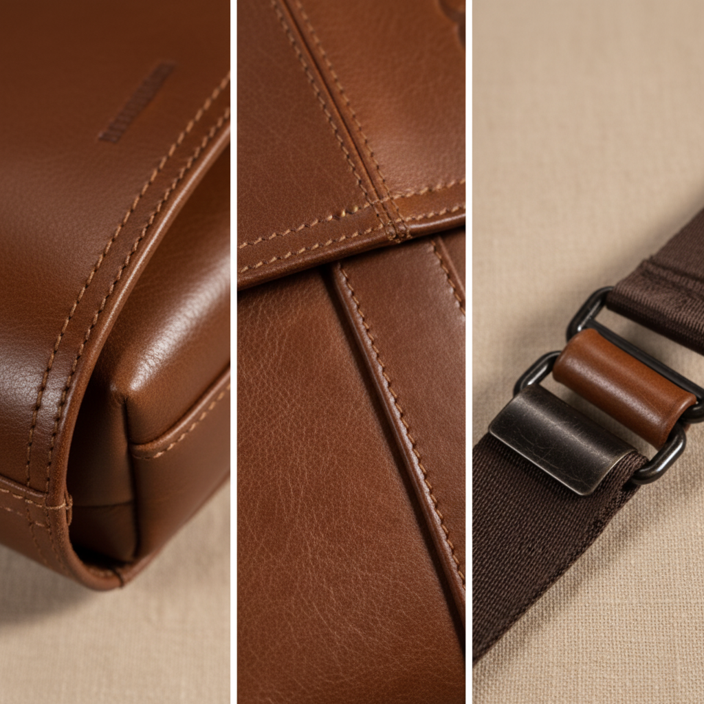 Bolso de cuero Anton para el hombro