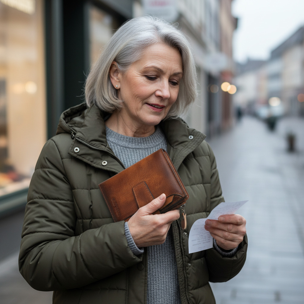 Cartera de tres pliegues Jonas