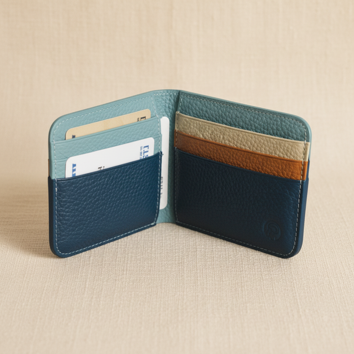 Cartera de cuero Louis