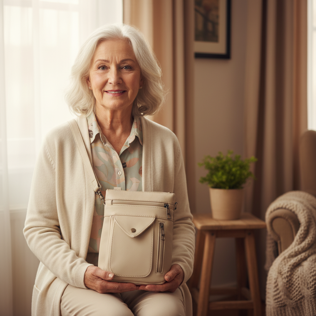 Bolso de hombro vintage Clara