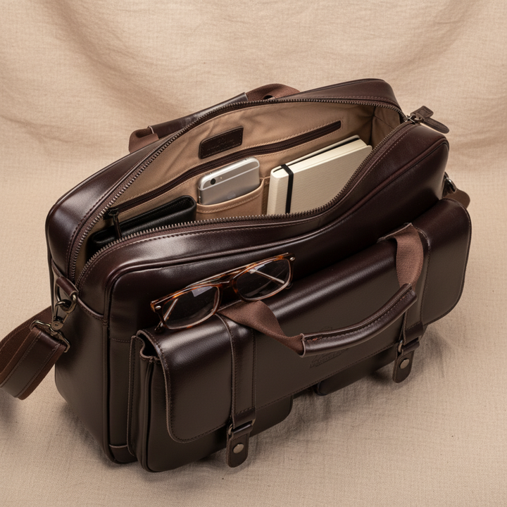 Maletín de cuero Sterling