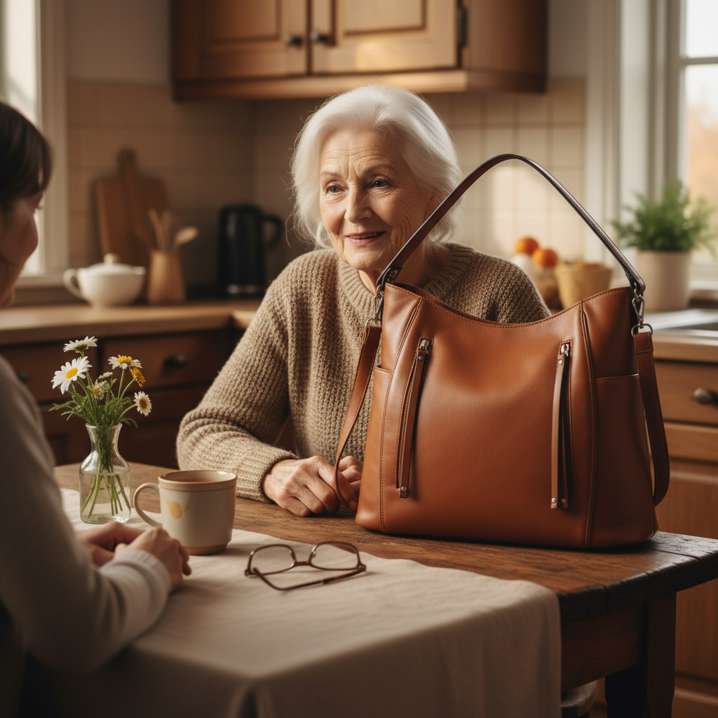 Sofía Bolso de Hombro Vintage