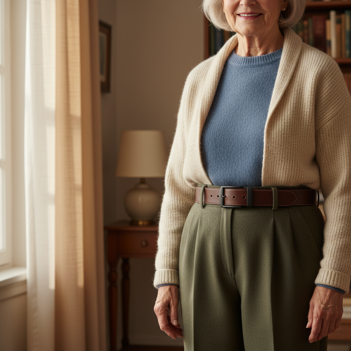 Cinturón de cuero de Milán